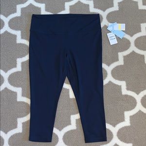 Zella Navy Blue Crop Live In Leggings